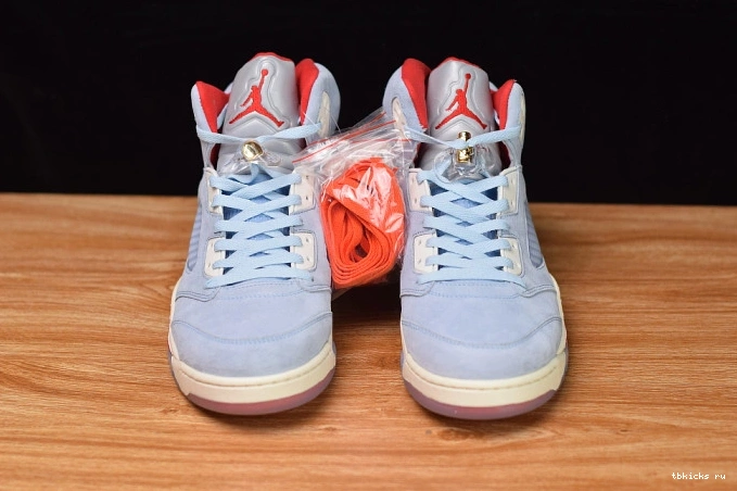 Cheap TB Trophy Air Jordan Room JSP 5 Ice x Blue CI1899-400 0815